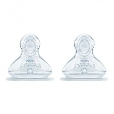 Nuk tetina first choice+ 2l silicona 2u Nuk - 1