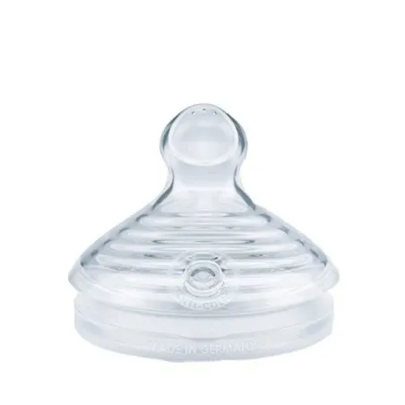 Nuk tetina nature sense 0-6 silicona talla-m 2u Nuk - 1
