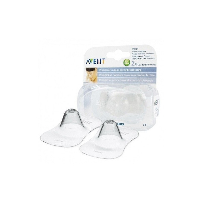 Avent protector pezón silicona mini 2uds Avent - 1