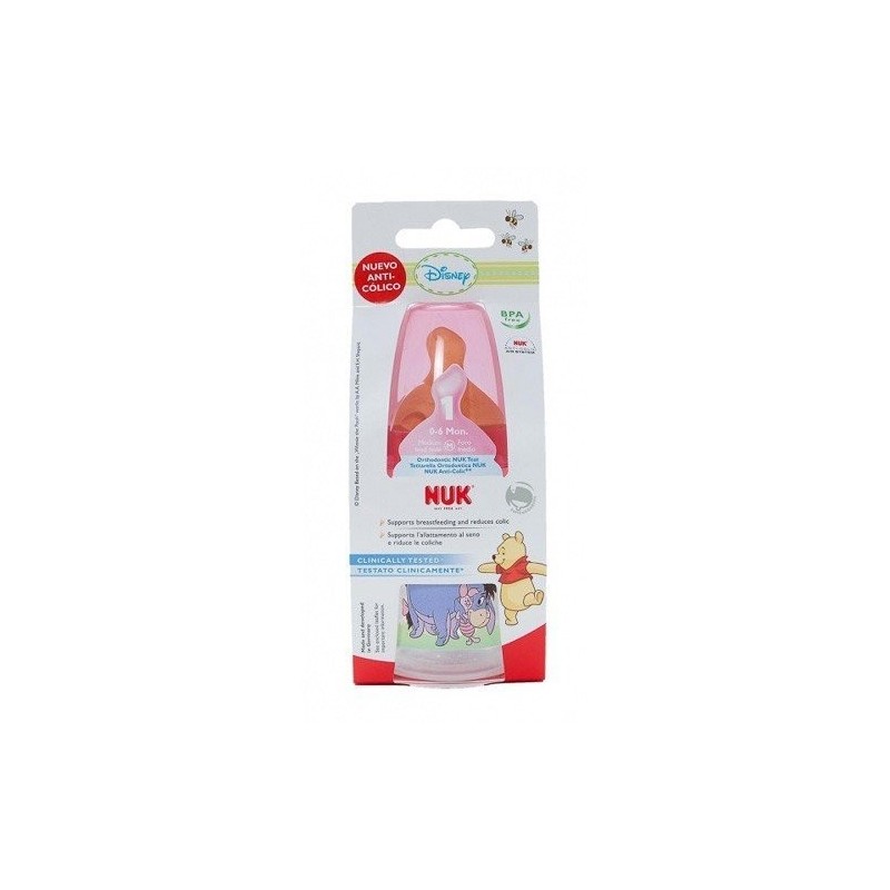 Nuk biberón disney tetina látex talla 1 150ml Nuk - 1
