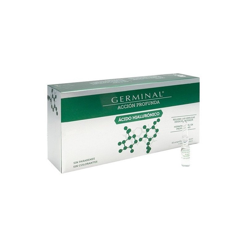 Germinal acción profunda ácido hialurónico 30 ampollas Germinal - 1