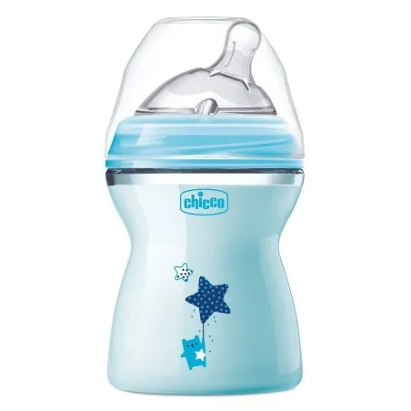 Chicco biber&oacute;n natural feeling 2m+ azul 250ml Chicco - 1