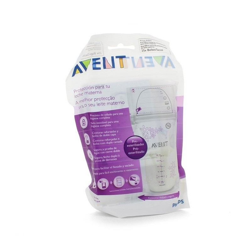 Avent bolsas de leche materna 25uds Avent - 1