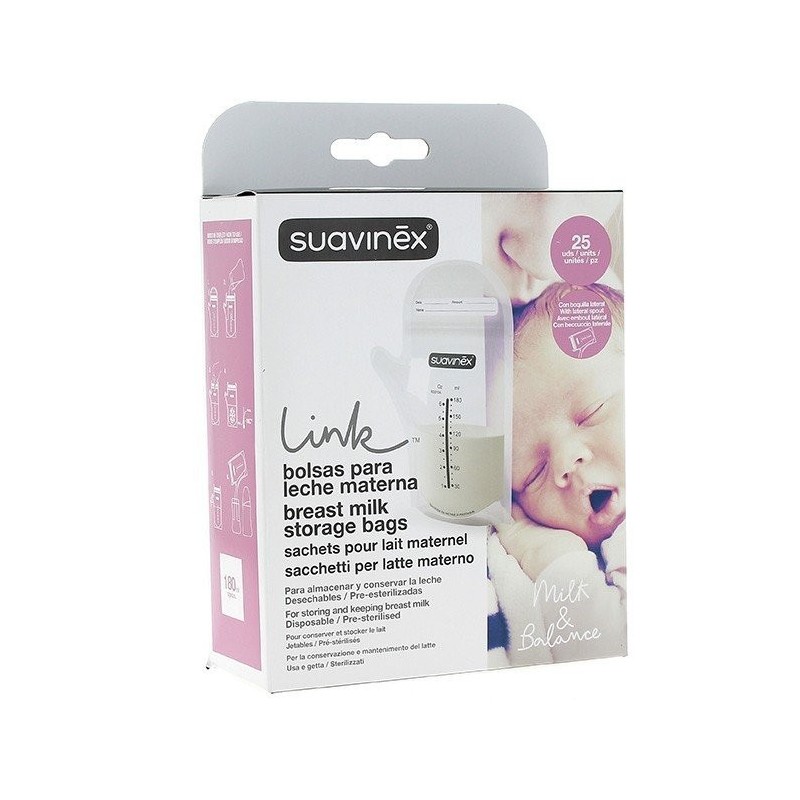 Suavinex bolsas almacenaje leche materna 25uds Suavinex - 1