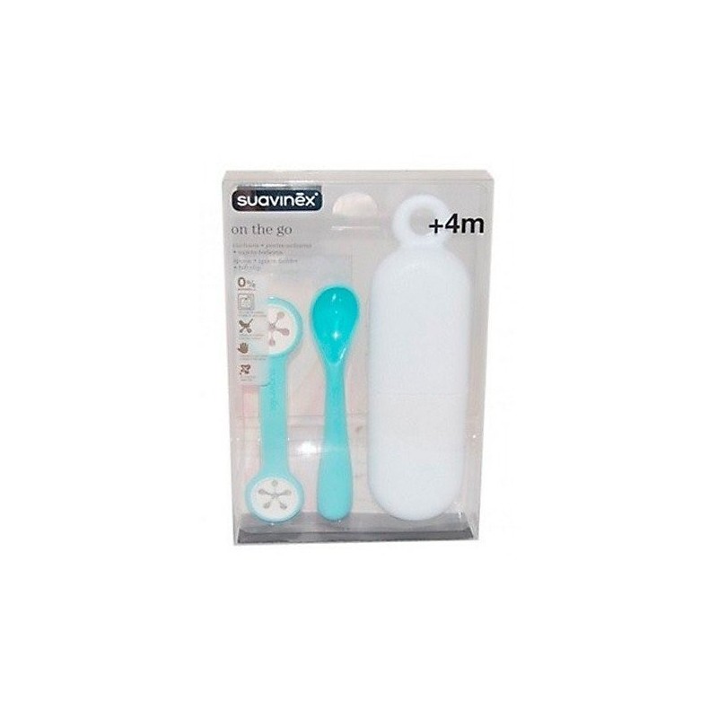 Suavinex set cuchara on the go +4m Suavinex - 1