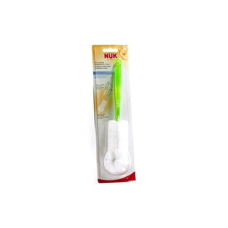 Nuk set limpia biberones y tetinas 2 en 1 Nuk - 1