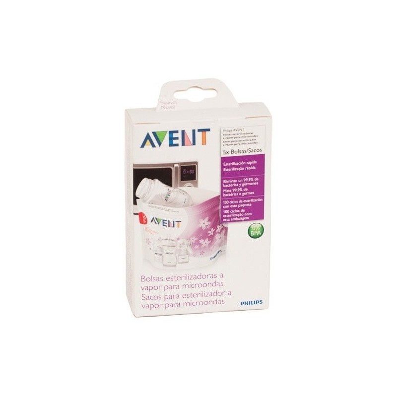 Avent bolsas esterilizad microondas 5und Avent - 1