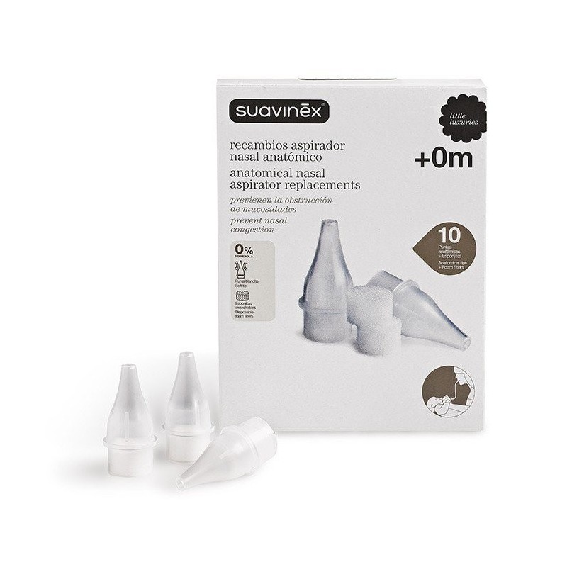 Suavinex recambio aspirador nasal 10uds Suavinex - 1