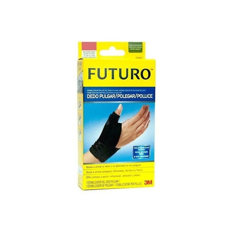 Muñequera pulgar negra futuro t/l-xl Futuro - 1