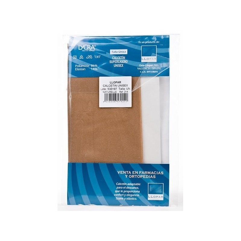 Calcetin llopar unisex beige r/214 Llopar - 1