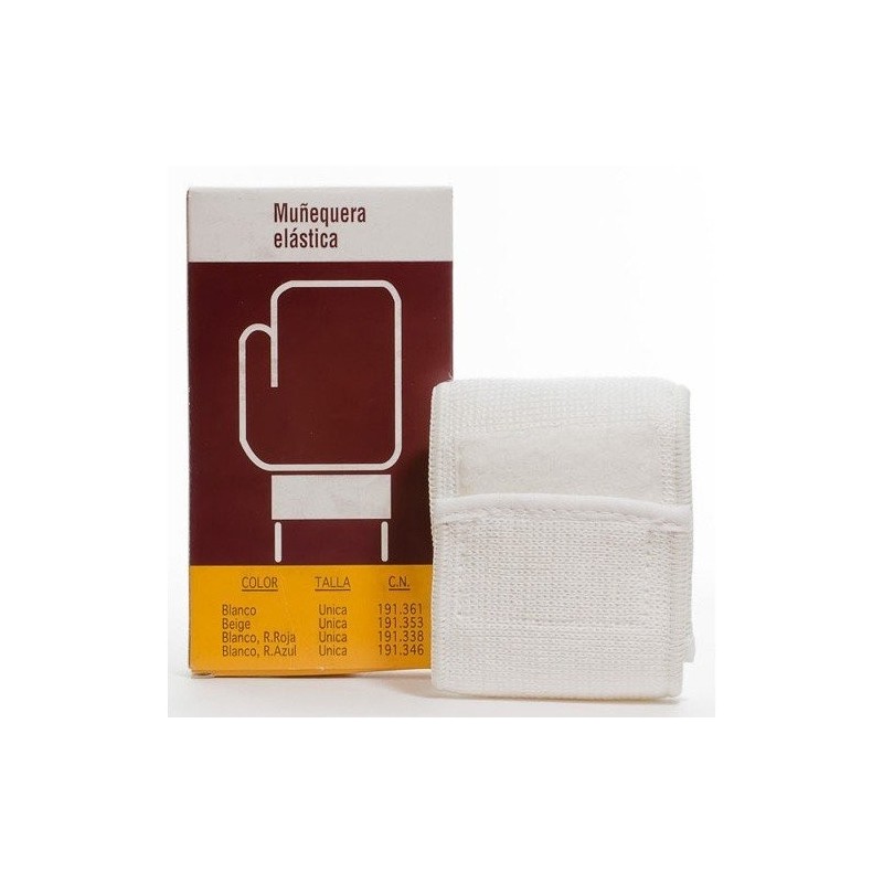 Muñequera benterm velcro blanca Benter - 1