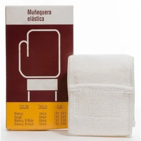 Mu&ntilde;equera benterm velcro blanca Benter - 1