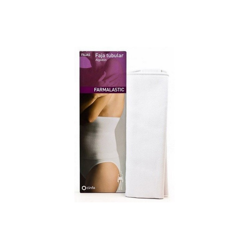Faja farmalastic tubular algodon t/2 bla Farmalastic - 1