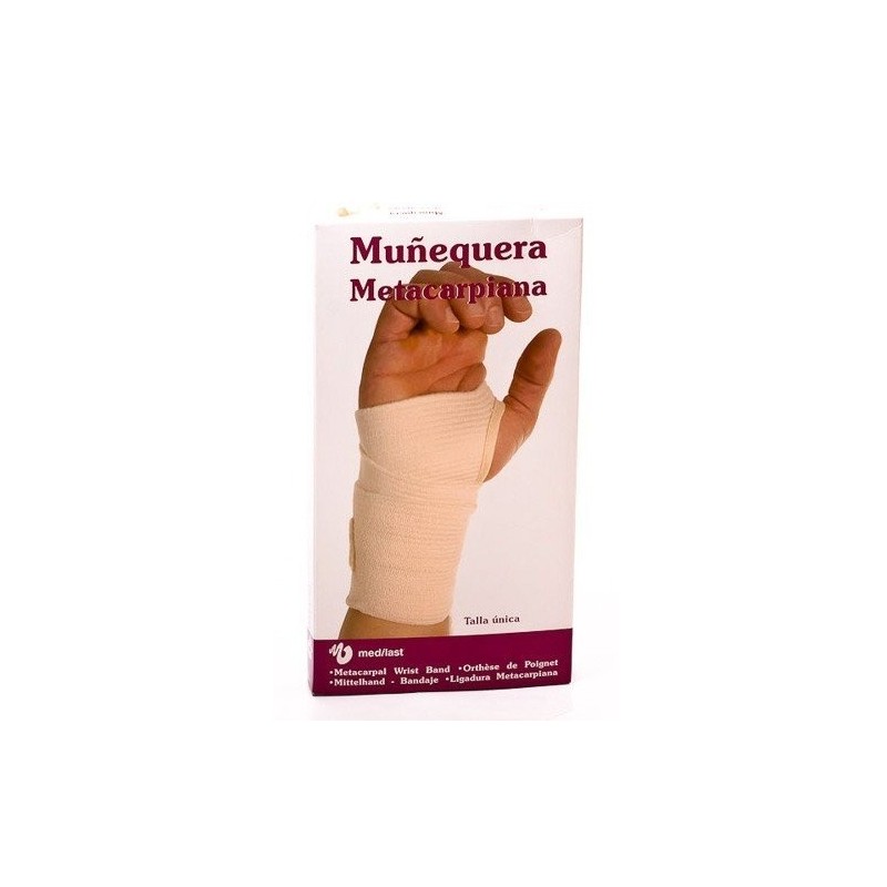 Muñequera medilast metacarpi velcro blan Medilast - 1
