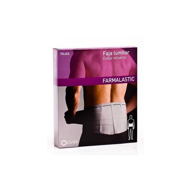 Faja farmalastic lumbar reforzada t/2 Farmalastic - 1