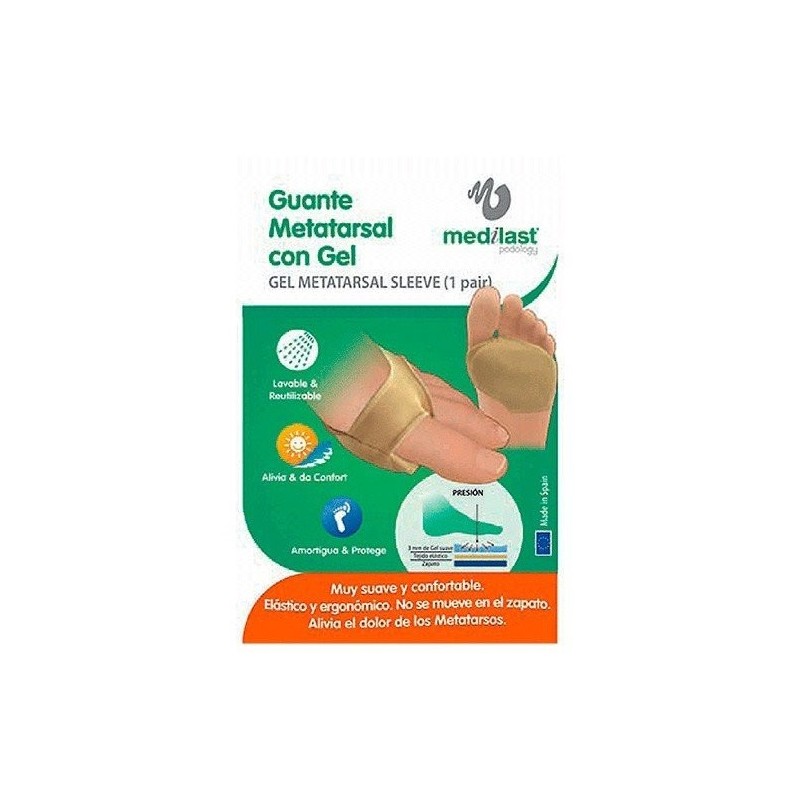 Guante metatarsal gel medilast t.gde Medilast - 1