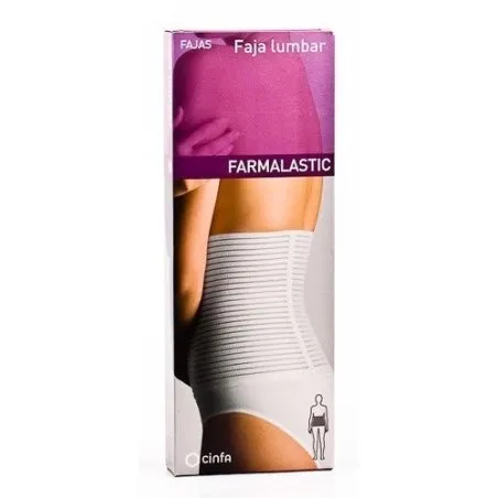 Faja farmalastic lumbar velcr t/2 95-115 Farmalastic - 1