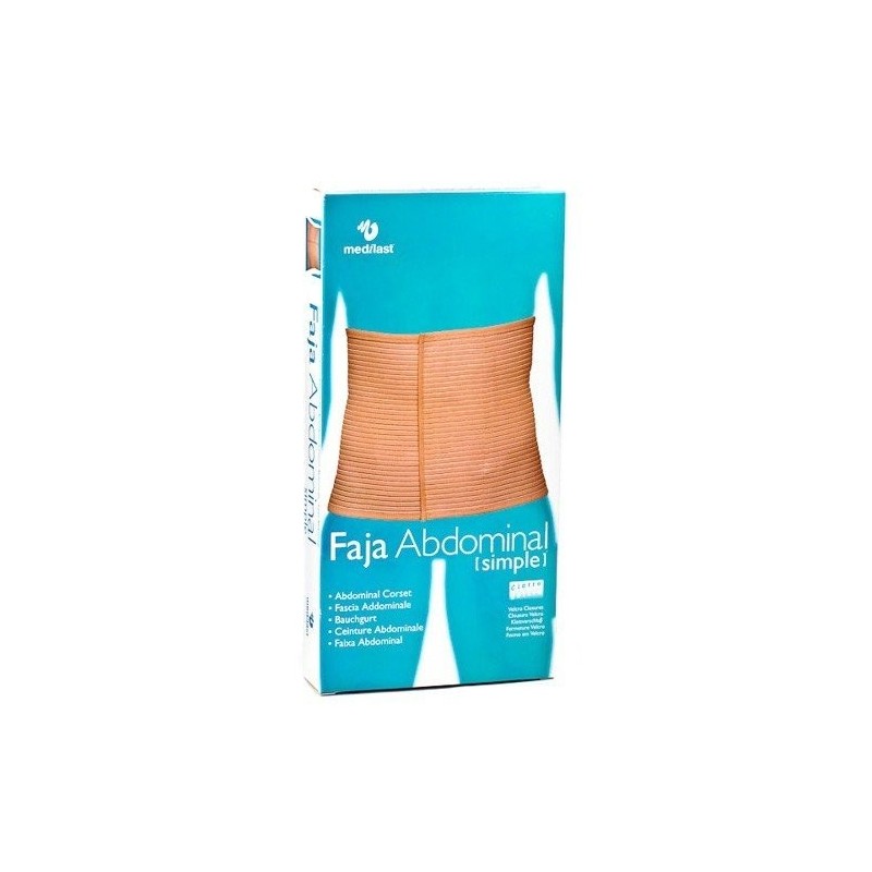 Faja medilast abdominal simple t/med Medilast - 1