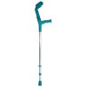 Baston aluminio color esmeralda 2u bcr Forta - 1