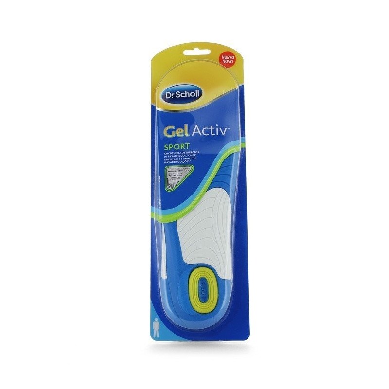 Scholl plantilla gelact sport hombr 1par Scholl - 1