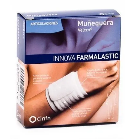 Mu&ntilde;equera velcro innova blanca t-gde/eg Innova - 1