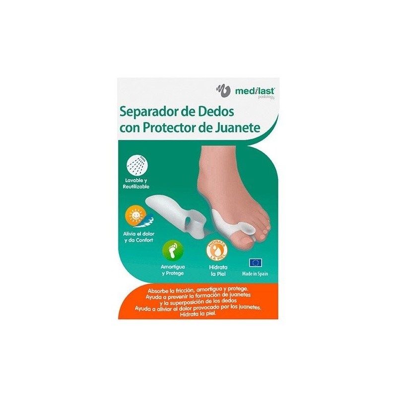 Separador de dedos c/protector medilast Medilast - 1