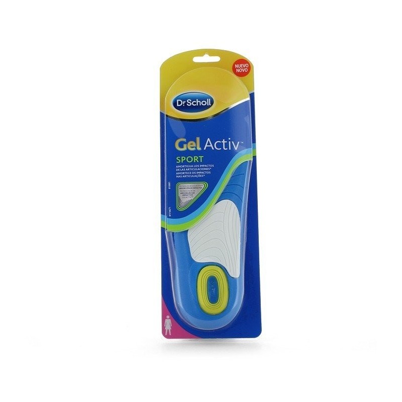 Scholl plantilla gelact sport mujer 1par Scholl - 1