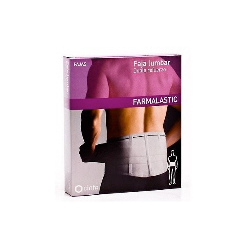 Faja farmalastic lumbar reforzada t/1 Farmalastic - 1