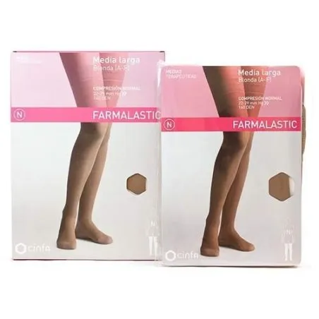 Media farmalastic larga blo cn camel t/p Farmalastic - 1