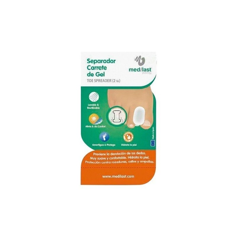 Separador dedo medilast gel sili talla-l 2u Medilast - 1