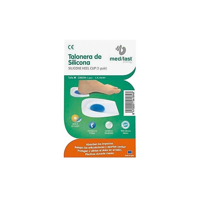 Medilast talonera fresil silicona talla-m Medilast - 1