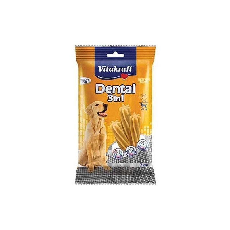 Vitakraft Dental 3 en 1 perros medianos 180g 7 Vitakraft - 1