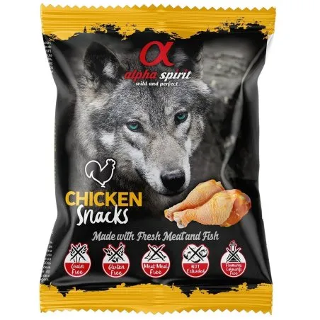 Alpha Spirit snack tacos perro pollo 50 gr (24 uds) Alpha Spirit - 1