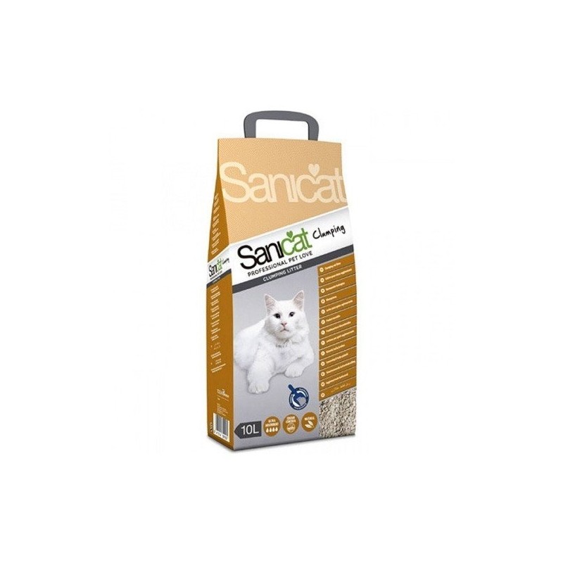 Sanicat clumping unscented 10L Sanicat - 1