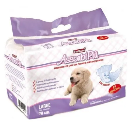 Record pa&ntilde;al pol&iacute;meros talla L hasta 70 cm 12 uds Bestbone - 1