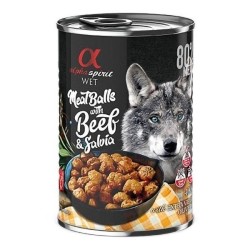 Alpha Spirit albóndigas buey salvia 12x400gr Alpha Spirit - 1