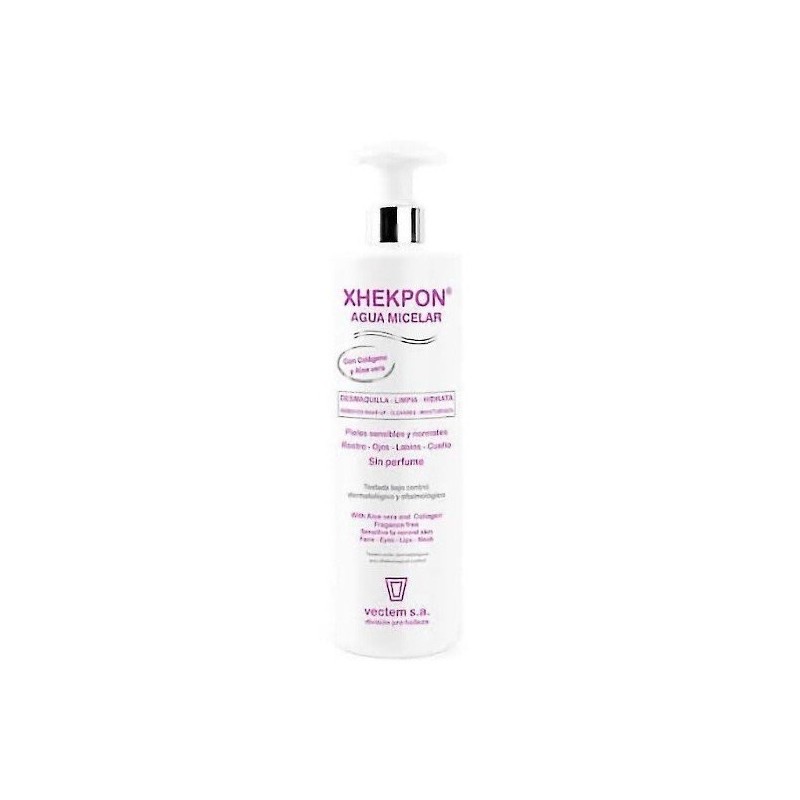 Xhekpon agua micelar frasco 400ml Xhekpon - 1