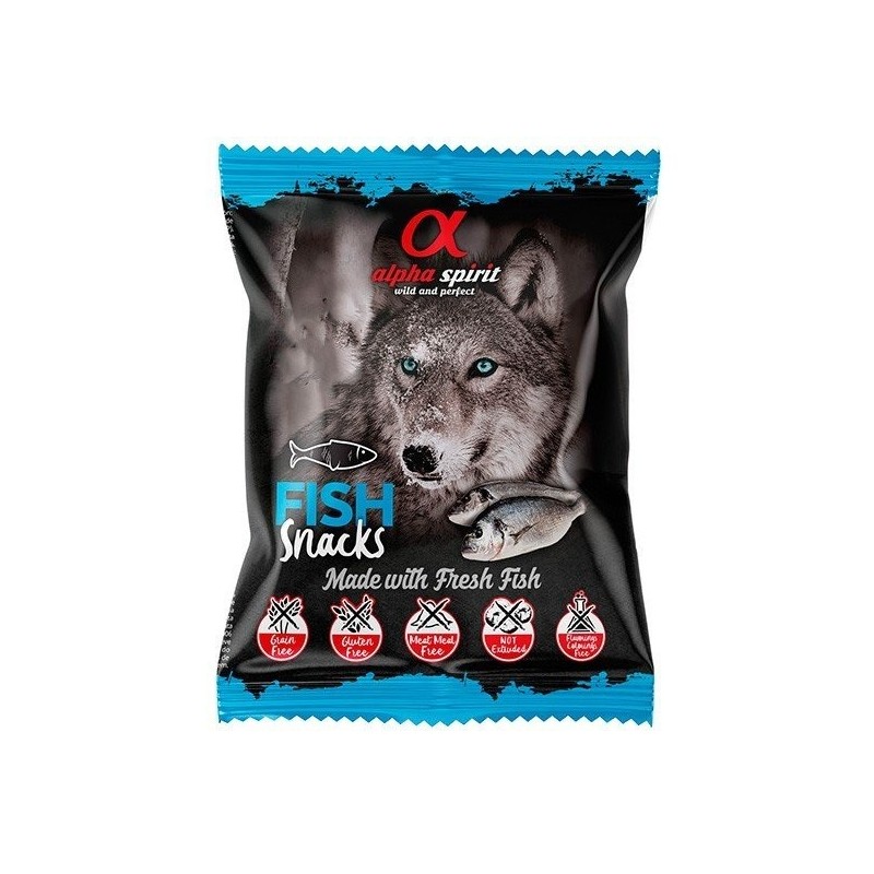Alpha Spirit snack tacos perro pescado 50 gr (24 uds) Alpha Spirit - 1