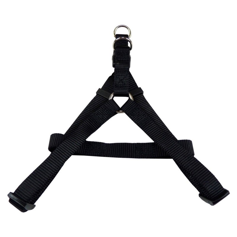 Papillón arnés nylon 10 mm x 26-40 cm negro Papillón - 1