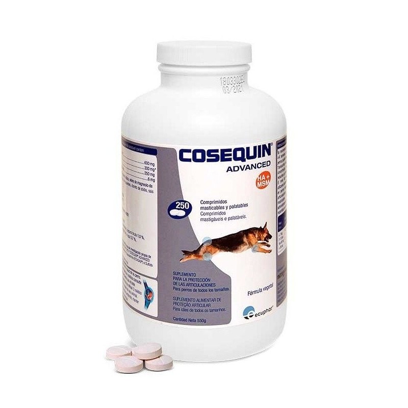 Ecuphar Cosequin advance msm ha 250 comprimidos Ecuphar - 1