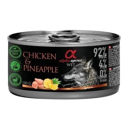 Alpha Spirit As lata pollo pi&ntilde;a 6x400g Alpha Spirit - 1