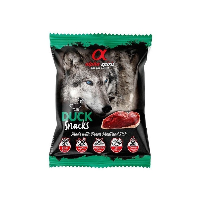 Alpha Spirit snack tacos perro pato 50 gr (24 uds) Alpha Spirit - 1