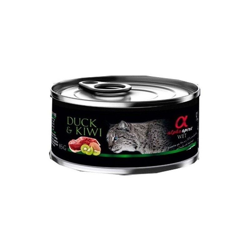 Alpha Spirit lata pato kiwi 6x400 gr Alpha Spirit - 1