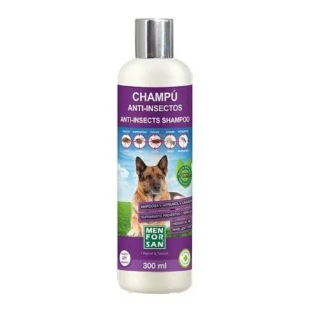 Menforsan champ&uacute; anti-insectos margosa, geraniol, lavanda 300ml Menforsan - 1