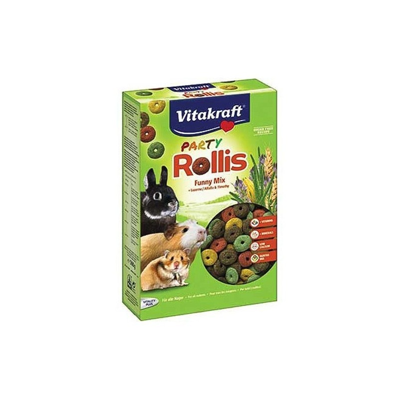Vitakraft Rollis party roedores 500g Vitakraft - 1
