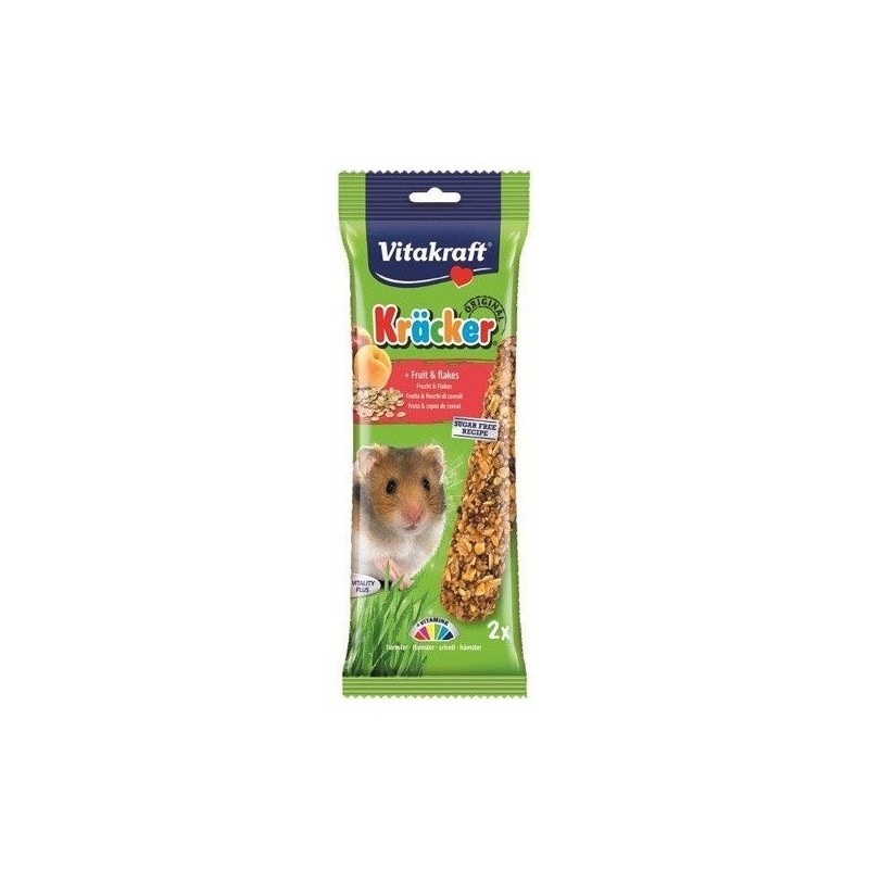 Vitakraft barritas hamsters frutas & copos de cereales 2 uds Vitakraft - 1