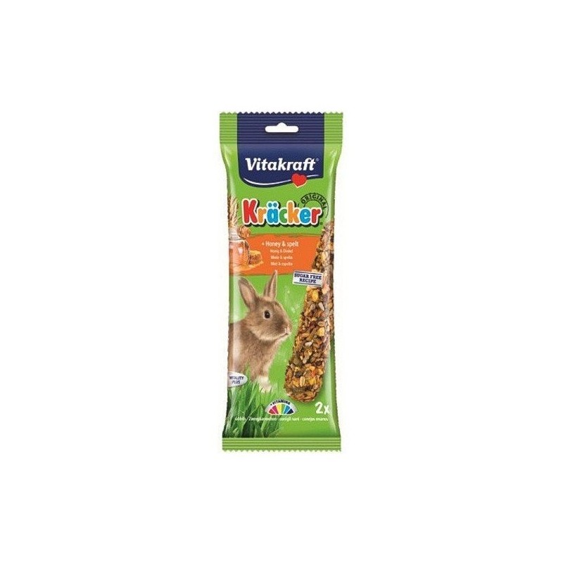 Vitakraft barritas conejos enanos miel y sesamo 2 uds Vitakraft - 1