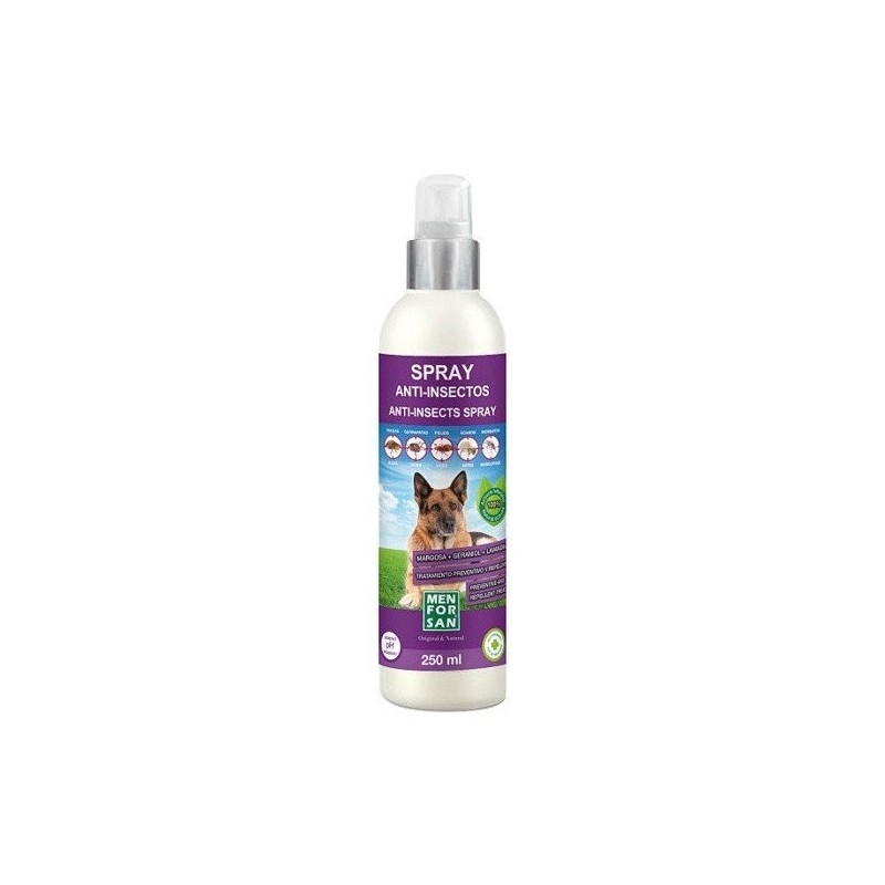 Menforsan spray anti-insectos margosa, geranil, lavanda 250ml Menforsan - 1