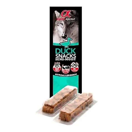 Alpha Spirit as snack para perro pato 16x35g Alpha Spirit - 1