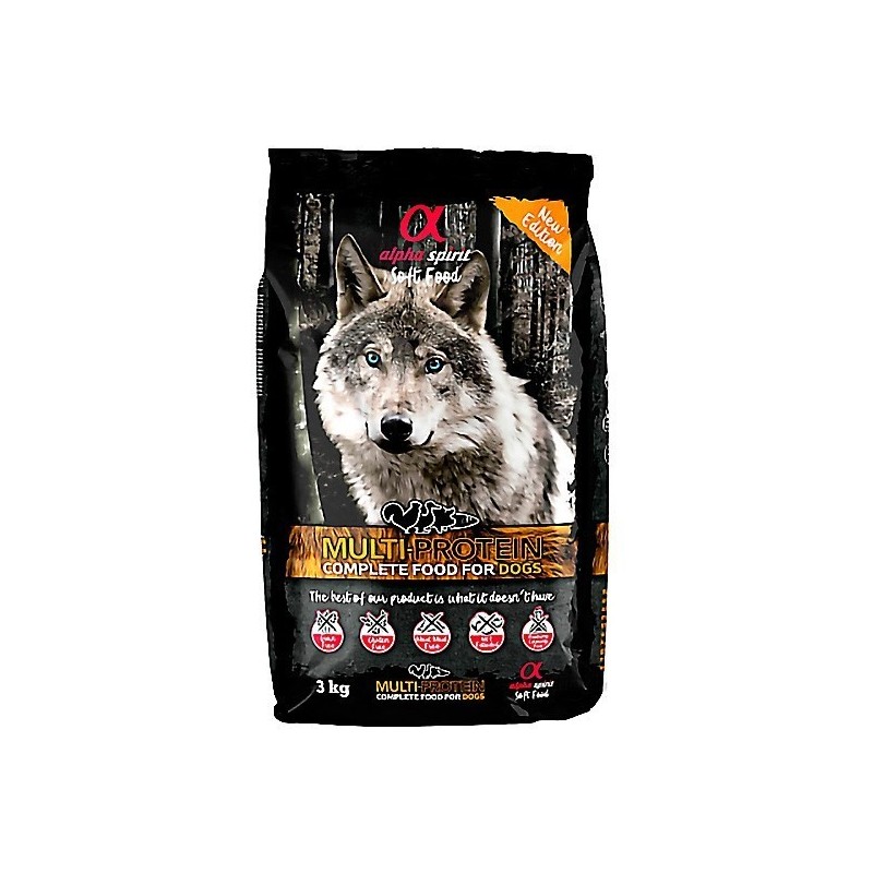 Alpha spirit semihumedo multiprotein 3 kg Alpha Spirit - 1